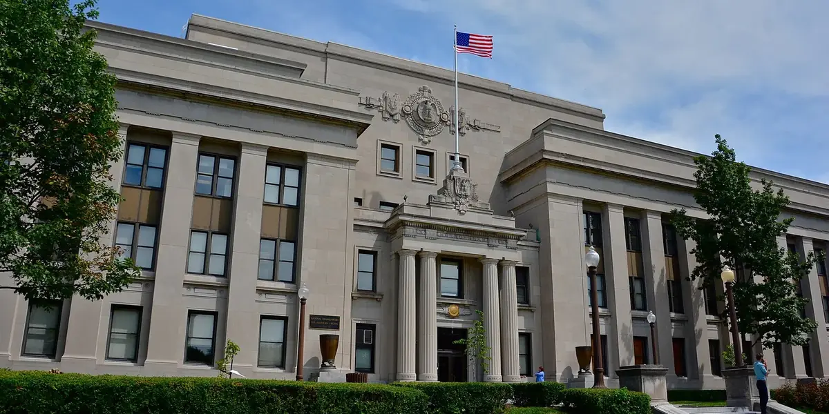 The American Legion National Headquarters building in Indianapolis